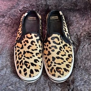 Kate Spade Leopard slip on‘s